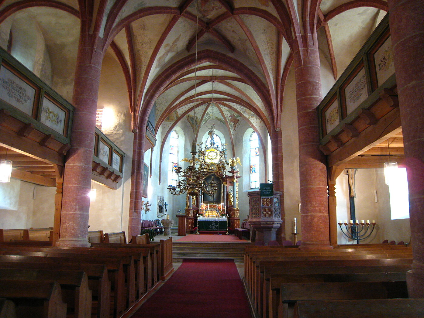 Blick auf den Altar