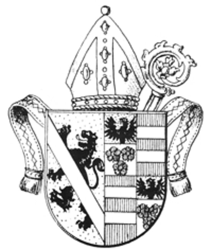 Wappen Hochstift der Erzdiözese Bistum Bamberg