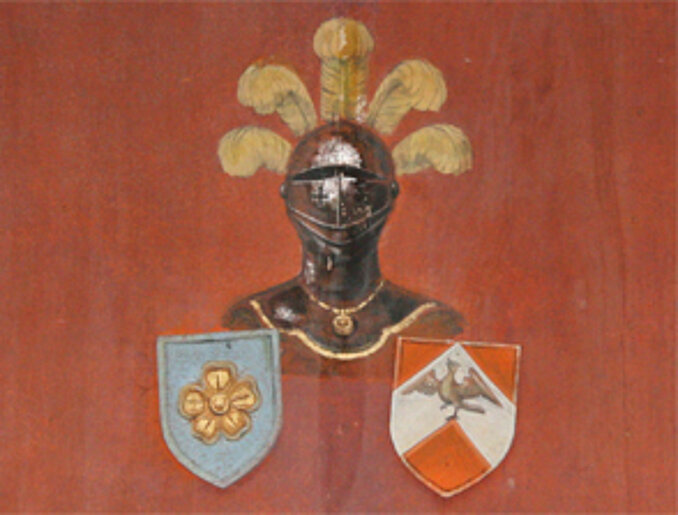 Die Wappen der Patronatsherren